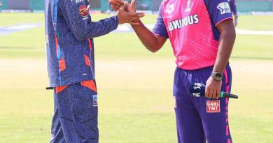 राजस्थान रॉयल्स ने टॉस जीतकर पहले बल्लेबाजी का किया फैसला
